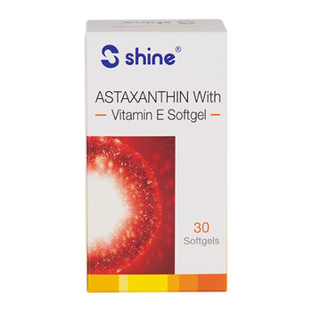 Shine Astaxanthin With Vitamin E Softgels 