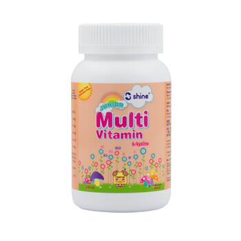 Shine Junior Multivitamin Plus Chewable Tablet Tutti-Frutti Flavour