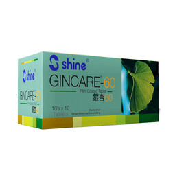 Shine Gincare-60 Film Coated Tablet